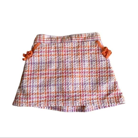 3/$15 ✨ B.U.M Equipment: Checkered Print Skort - Picture 1 of 9